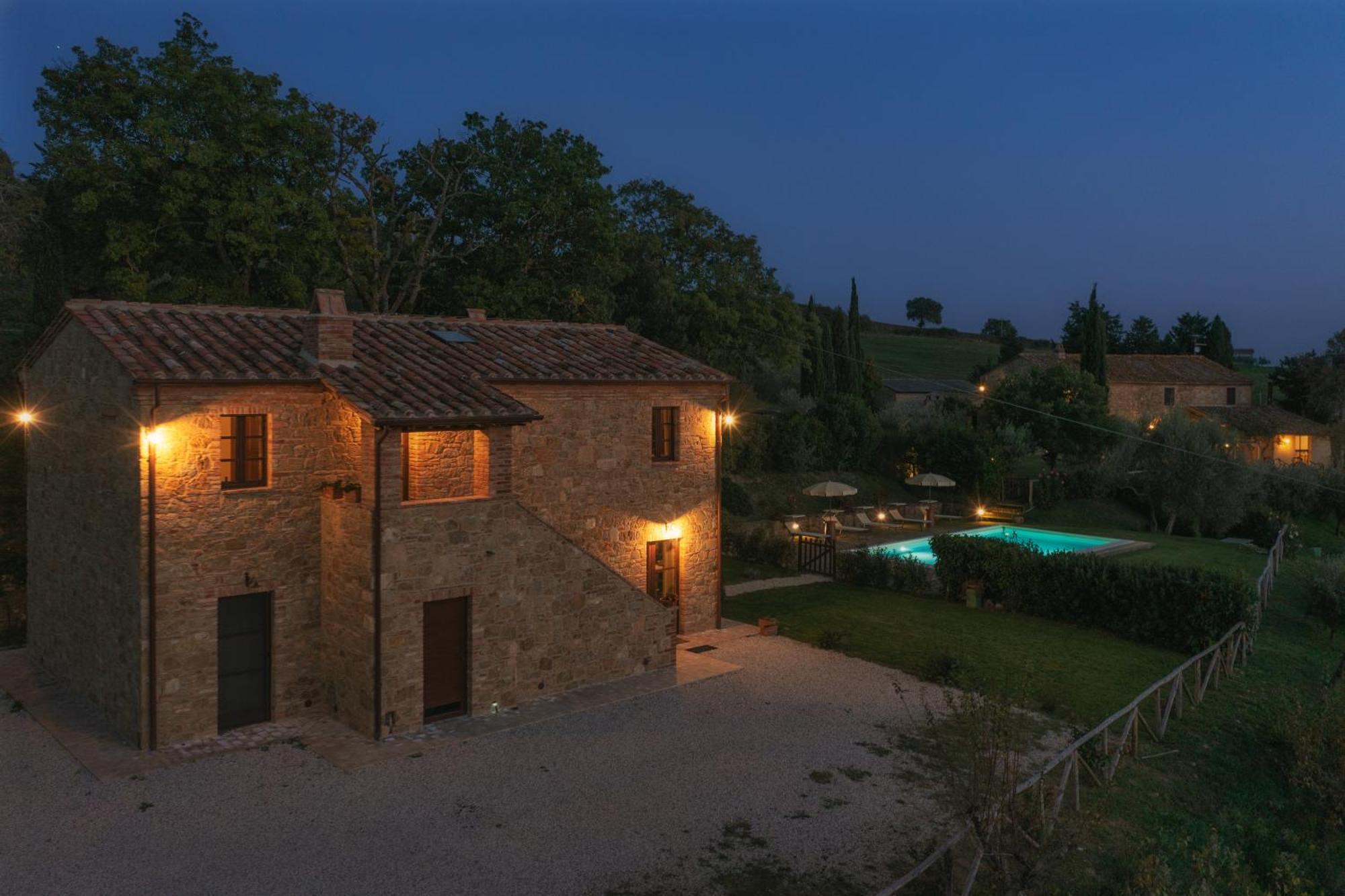 Agriturismo La Casellina Monticchiello Exteriör bild